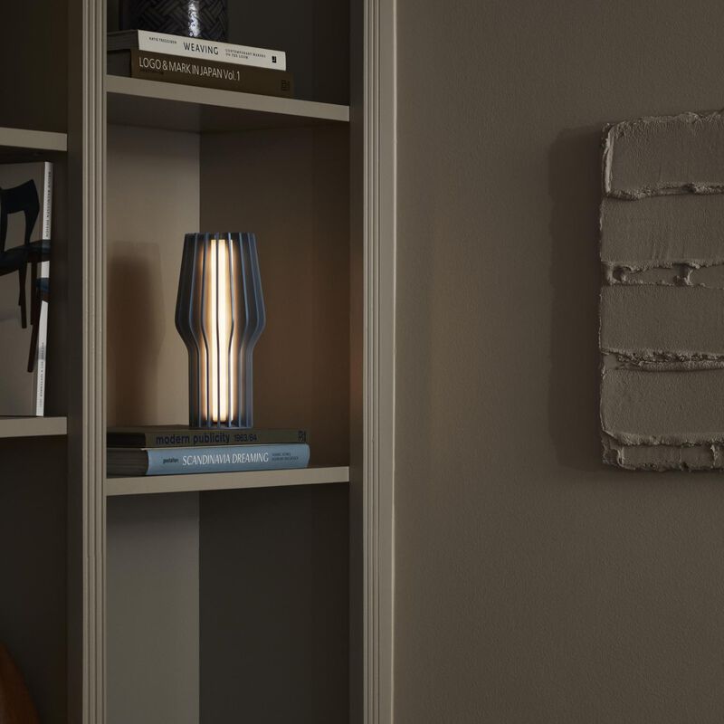 Eva Solo Radiant Rechargeable Table Lamp 25cm Dusty Blue image number 1